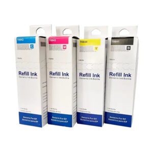 Kit 4 Tintas Genéricas Compatibles Con Epson L210, 355, 380
