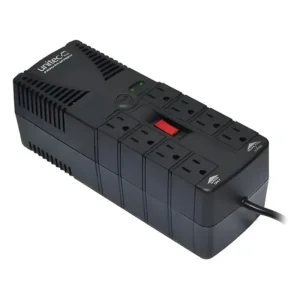 Regulador Automático De Voltaje 1200va · 8 Tomas Protegidas